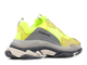 Balenciaga Triple S Neon Yellow Grey