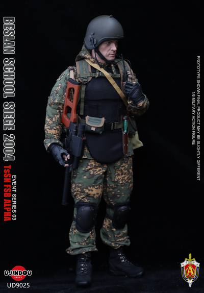 Спецназ ФСБ "Альфа" 2004 г - Коллекционная ФИГУРКА 1/6 scale TsSN FSB 2004 (UD9025) - UJINDOU
