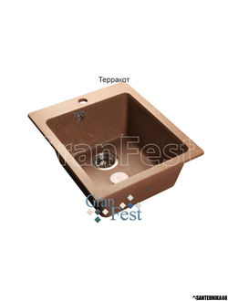 Мойка из искусственного камня Granfest PRACTIK GF-P505