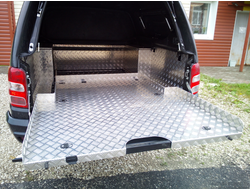 Платформа грузовая выкатная Mitsubishi L200 (2015-) под алюминиевую обшивку кузов АВС-Дизайн