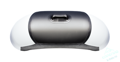 Лодка ПВХ Мастер Лодок Таймень NX270 "Комби" Св.Серый / Чёрный