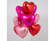 Сердца фольгированные 18 дюймов (46 сантиметров)