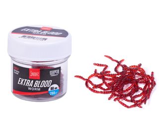 Насадки съедобные LJ Pro Series Extra Blood Worm XL мотыль 160шт.