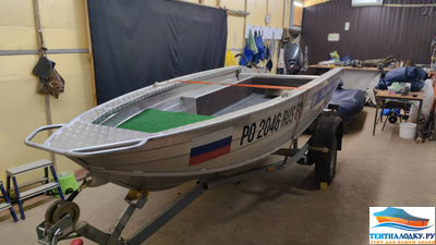 Тент на лодку WYATBOAT 390 Р