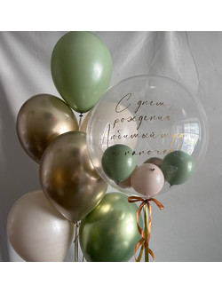 Набор шаров "Эвкалипт"