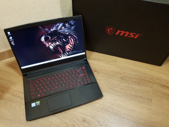 MSI THIN GF65 9SEXR-874XRU ( 15.6 FHD IPS 144HZ I7-9750H RTX2060(6GB) 16GB 512SSD )