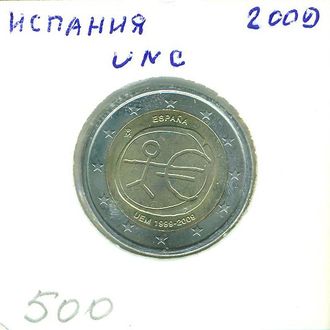 Испания 2 Евро 2009 года