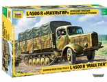 3603. Немецкий тяжелый полугусеничный грузовик L 4500R Маультир (1/35 22.4см)