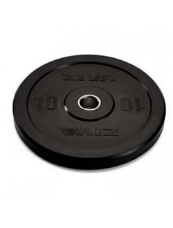 Диск бампированный ZIVA 15 кг серия Pro FЕ (резиновое покрытие)