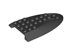 Aircraft Fuselage Aft Section Curved Top 6 x 10, Black (87615 / 4623524)