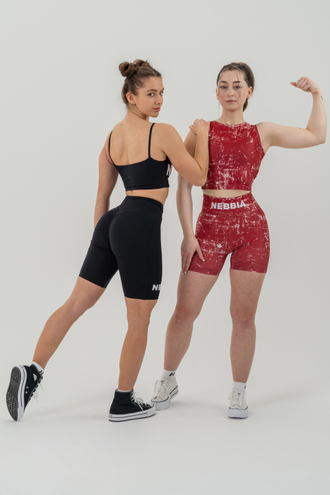 Кроп топ CROP TANK TOP ROUGH GIRL 617 Красный