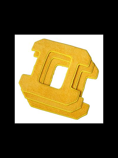 Чистящие салфетки Hobot 268 / 288 / 298 (для сухой и влажной чистки) желтые (3 шт. в упак)