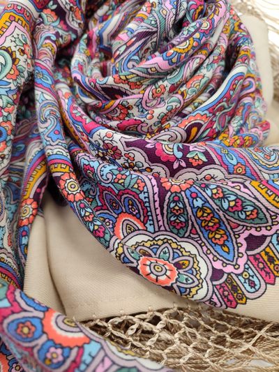 Павловопосадский платок Богатая невеста 1781-2