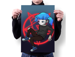 Плакат Sally Face, Салли Фейс №46