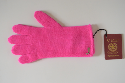 Vizio Италия 1104 G перчатки розовые 62 цвет