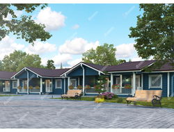 Гостиница из клееного бруса "Уютная", 295 м2