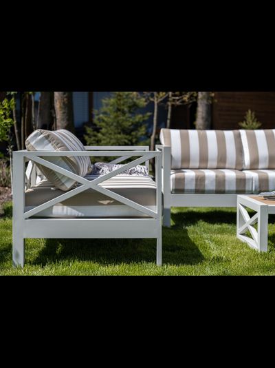 Диванная группа из алюминия MIA XL