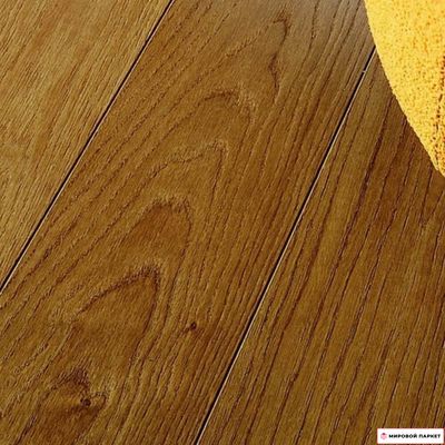 Паркетная доска Farecom Дуб Мюнхен состаренный 138 мм 1-полосный с фаской лак замок 2G толщина 14 мм 2.2 м2