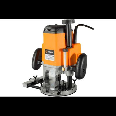 Пластина под ВИХРЬ ФМ-1900 (V2 новая версия) для установки фрезера в стол 350*250 ММ. с гравировкой линеек