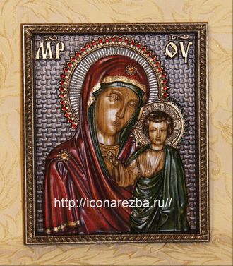 Икона Казанской Богородицы (модификация 1)