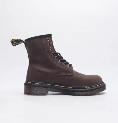 DR. MARTENS 1460 SERENA Y - YOUTH LACE BOOT BROWN