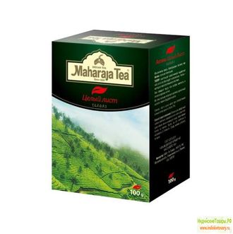 ЧАЙ ЧЕРНЫЙ БАЙХОВЫЙ АССАМ &quot;ЦЕЛЫЙ ЛИСТ&quot; МАХАРАДЖА (MAHARAJA TEA ASSAM WHOLE LEAF) 100Г