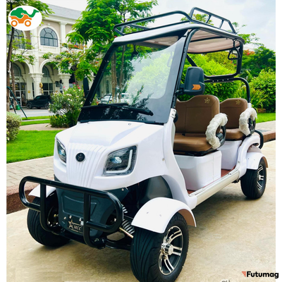 Гольфкар GreenCamel Сонора A40 New (4 seats 2500W 225/40-10' литые) белый