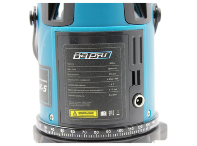 Лазерный уровень 360 градусов ТМ Варяг УЛК-5 (красный луч)