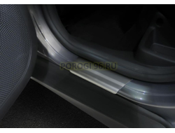 Накладки на пороги для Ford Focus III 2015-