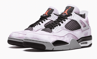 Nike Air Jordan Retro 4 Zen Master Amethyst Wave вблизи