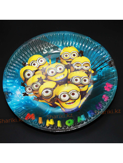 Тарелка "Миньоны" 10шт.