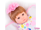 Кукла реборн — девочка  "Ириша" 45 см