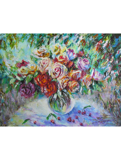 Картина Летний сад Круглова Светлана