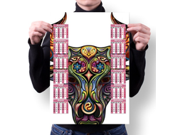 Календарь настенный с символикой "Быка" №5