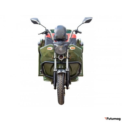 Грузовой электротрицикл Rutrike Вояж-П 1200 Трансформер 60V800W зеленый