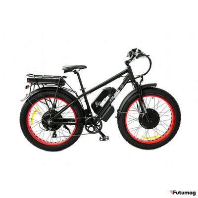Электровелосипед Elbike Phantom Twix 2000 черный