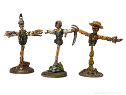 Evil scarecrows (PAINTED)
