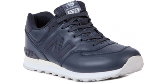 New Balance 574 Синие с белой подошвой Артикул-98С