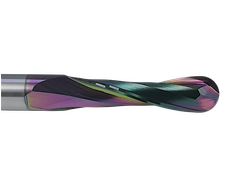 Фреза чистовая со сферическим торцем 4x15 s4x50 R2 Z2 HM