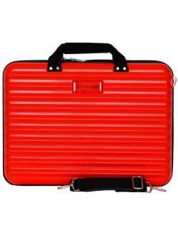Пластиковый кейс для ноутбука 17 - 18 дюймов Optimum, красный