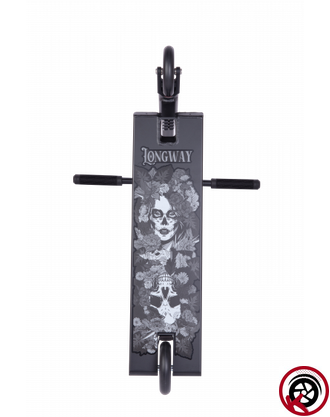 САМОКАТ ТРЮКОВЫЙ LONGWAY SANTA MUERTE 6.0 BLACK