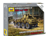 6285. Немецкий бронеавтомобиль SD.KFZ.234/2 «Пума» (1/100 6.8см)