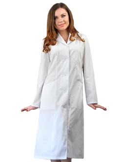 Халат женский "Символ" белый