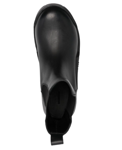 Balenciaga Bulldozer Platform Chelsea Black