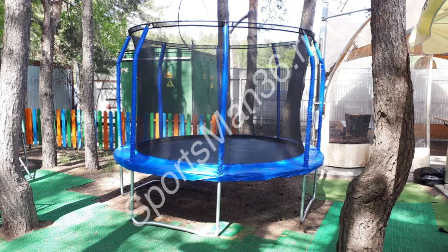 БАТУТ С ЗАЩИТНОЙ СЕТКОЙ "PERFETTO SPORT 10" ДИАМЕТР 3,0 М в Grill club "FOrEST"