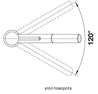 Смеситель Blanco KANO-S, 526668