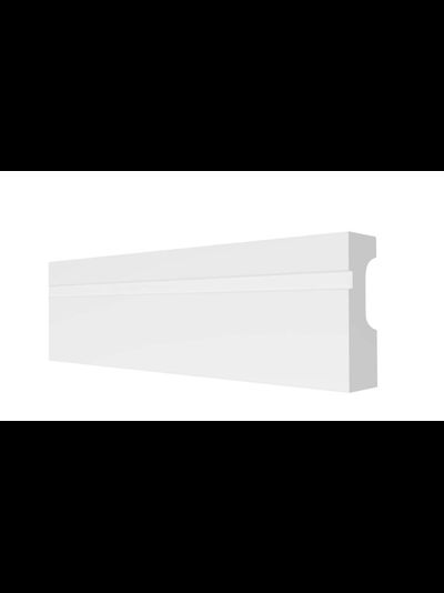 Молдинг Decor Dizain DD01, дюрополимерный, влагостойкий, под покраску, длина 2 м