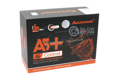 Светодиодные билед модули Aozoom A5+ Bi-Led 2020, 3.0 дюйма, 35w, 9-16v, крепление 3R и винтом, драйвер встроенный (комплект, 2шт)