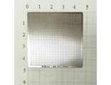 Трафарет BGA для реболлинга чипов универсальный, шаг 0.6мм., P=1.1, A=47x47