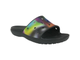 CROCS CLASSIC SLIDE TIE-DYE GRAPHICS ЧЕРНЫЕ